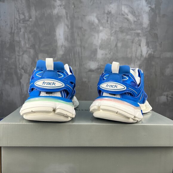 Balenciaga track led blue size 7 - Brand new - Picture 1 of 5